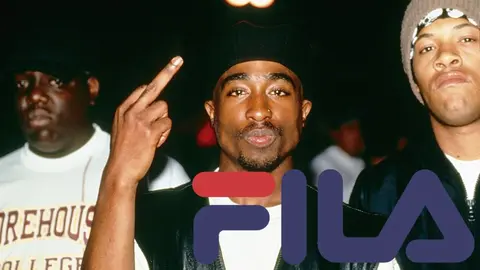 Fila saca unas sneakers homenajeando a Tupac