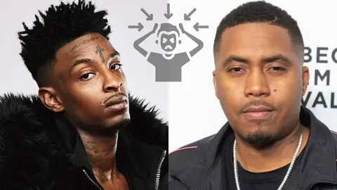 21 Savage falta al respeto a Nas con una dura frase