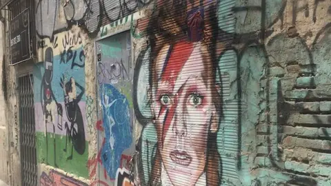 Primer graffiti indultado de Espa&ntilde;a