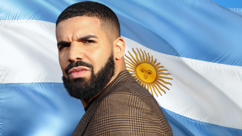 Drake pierde 1 mill&oacute;n de d&oacute;lares al apostar por la victoria de Argentina