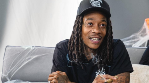 Wiz Khalifa en foto de archivo