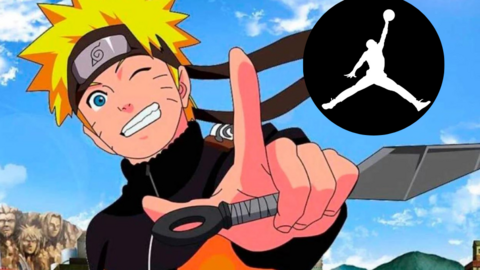 Air Jordan saca un modelo de Naruto