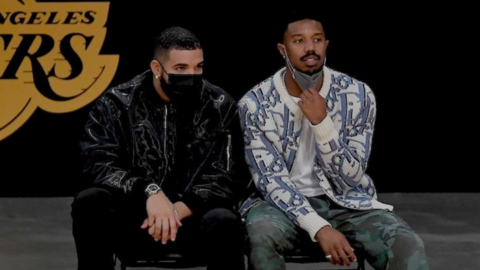 Drake y Michael B. Jordan