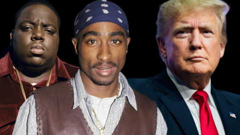 Comparan a Donald Trump con Tupac y Biggie y se l&iacute;a en Internet