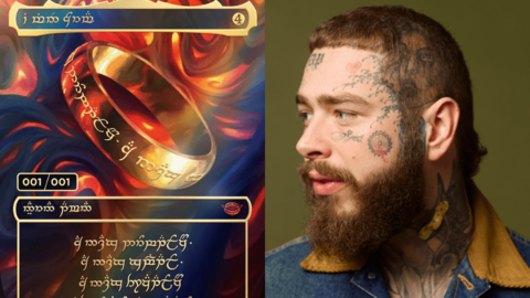 Post Malone compra la carta m&aacute;s valiosa de Magic