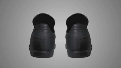 Humanrace Samba Tones color negro- By Adidas x Pharrell Williams