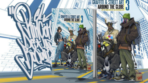 Portada de Graffiti and Street Art Around the Globe vol. 3, por ELrincondelasboquillas