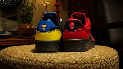Zapatillas de Deadpool y Wolverine: el lanzamiento m&aacute;s esperado de Adidas