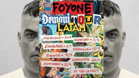 Foyone anuncia su gira "Demoni Tour" por Latinoam&eacute;rica en este 2024