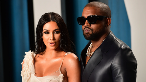 Kanye West y Kim Kardashian
