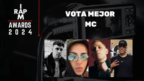 I AM RAP AWARDS 2024: Aqu&iacute; puedes ver a todos los nominados a mejor MC