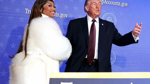 Nicki Minaj y Donald Trump
