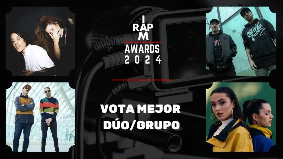 I AM RAP AWARDS 2024: Nominados a mejor d&uacute;o/grupo de Rap