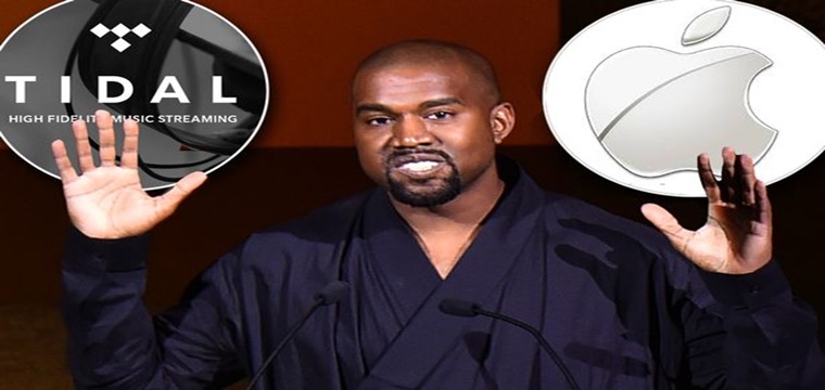Kanye West: "Apple Music y Tidal están arruinando la música"