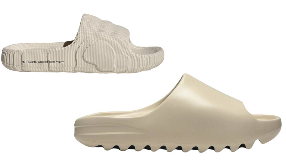 Adilette 22 VS Yeezy Slides