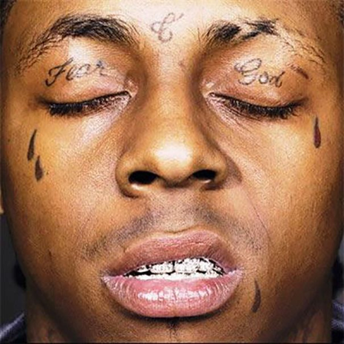 Lil Wayne tiene algunas lágrimas tatuadas