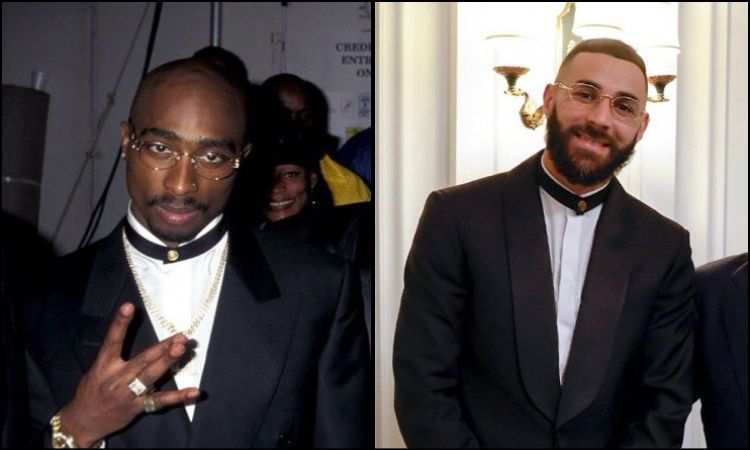 Los looks de Tupac y Karim Benzema