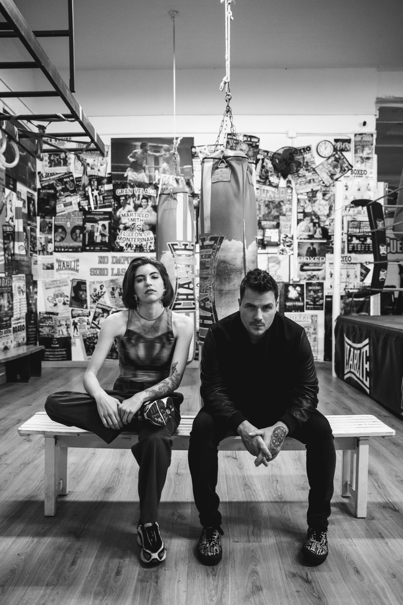 Sara Socas junto a Dani Martín en El Camino