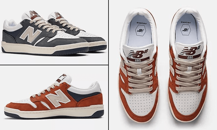 Colorways New Balance Numeric 480- Imágenes vía New Balance