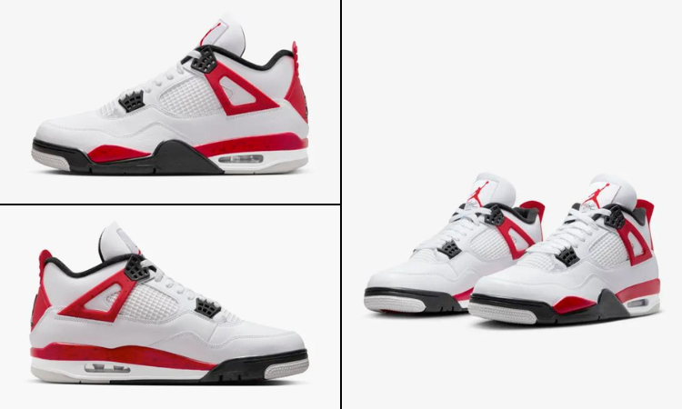 Nike Air Jordan 4 "Red Cement"- Imágenes vía Nike