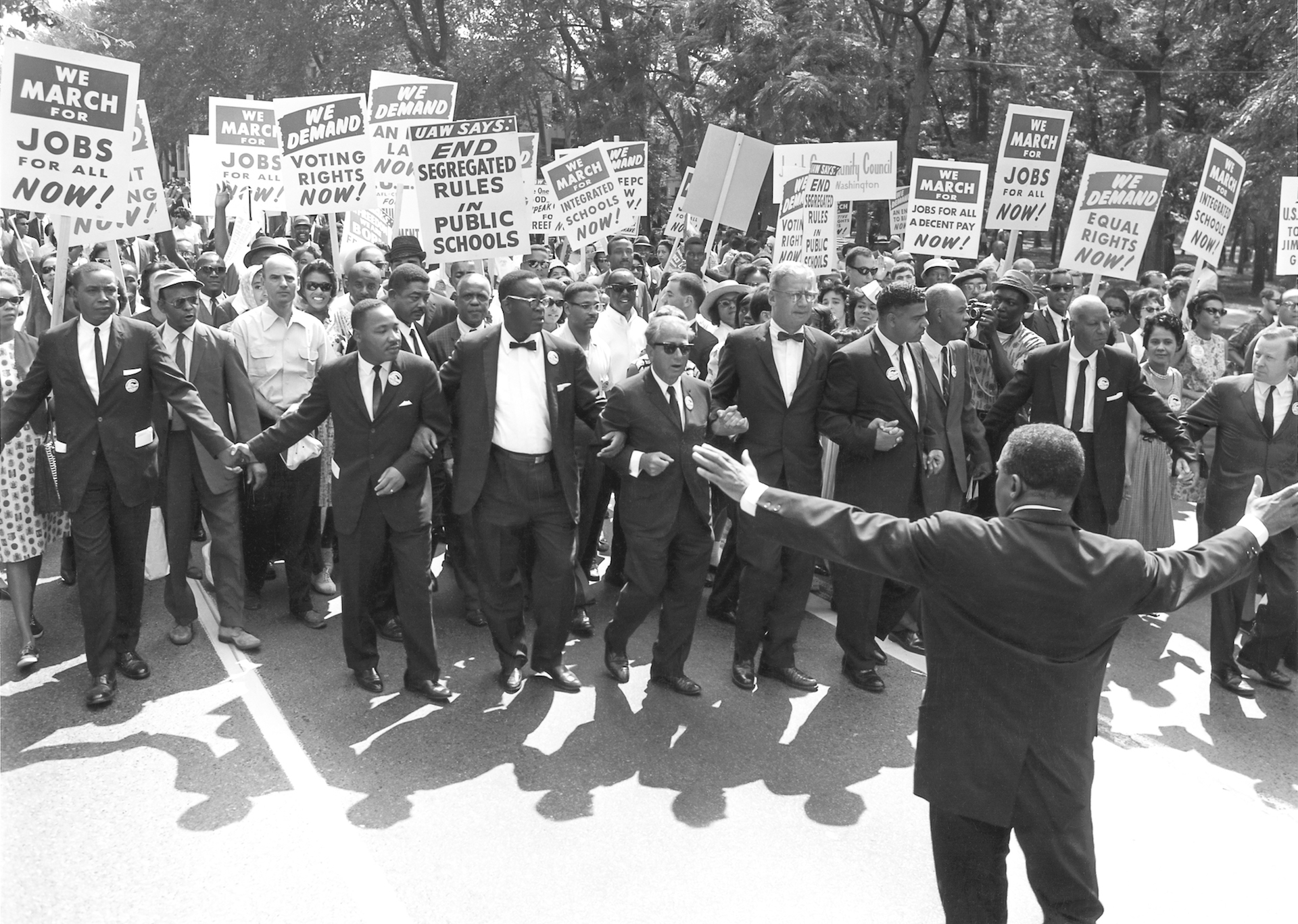 La Marcha del Millón de Hombres, en 1963.