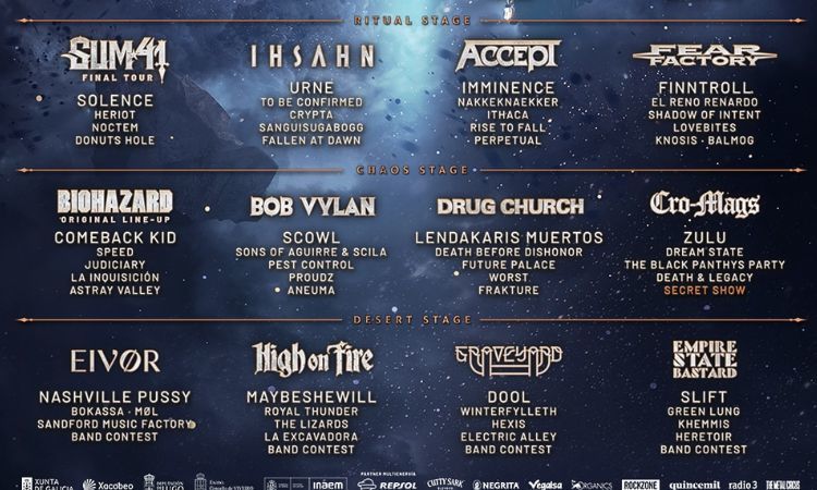 Ritual Stage, Chaos Stage y Desert Stage de Resurrection Fest 2024