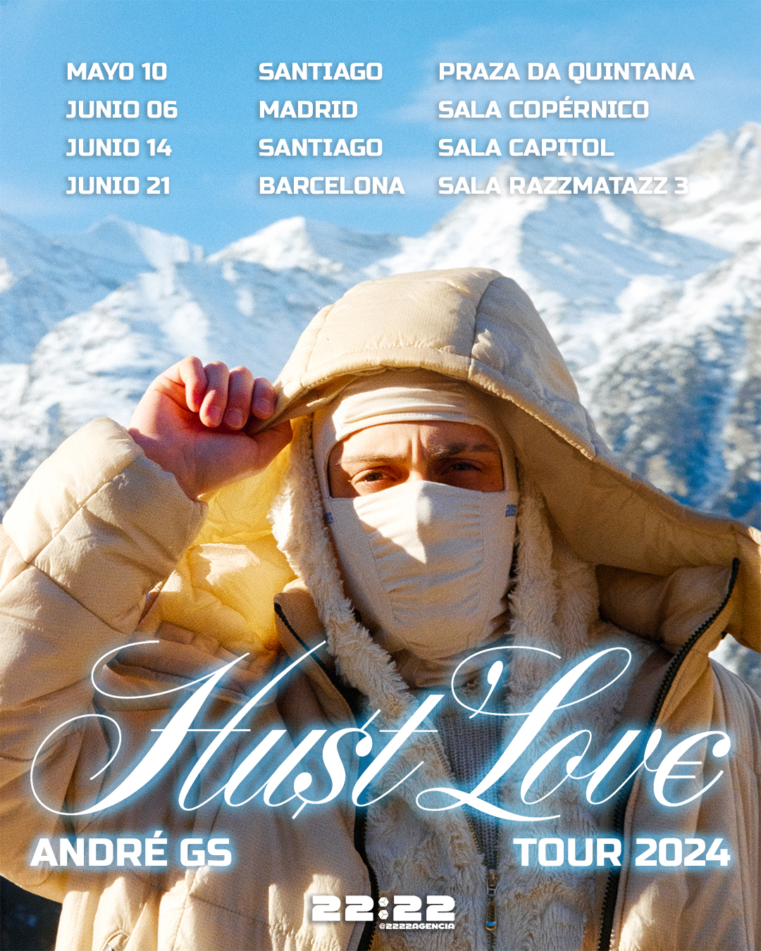 Poster Gira España André GS 2024