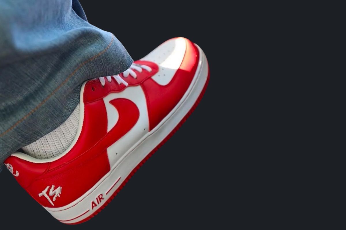 University Red Terror Squad x Nike Air Force 1
