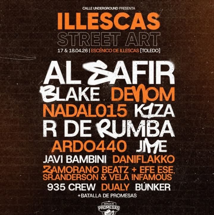 Cartel Illescas Street Art